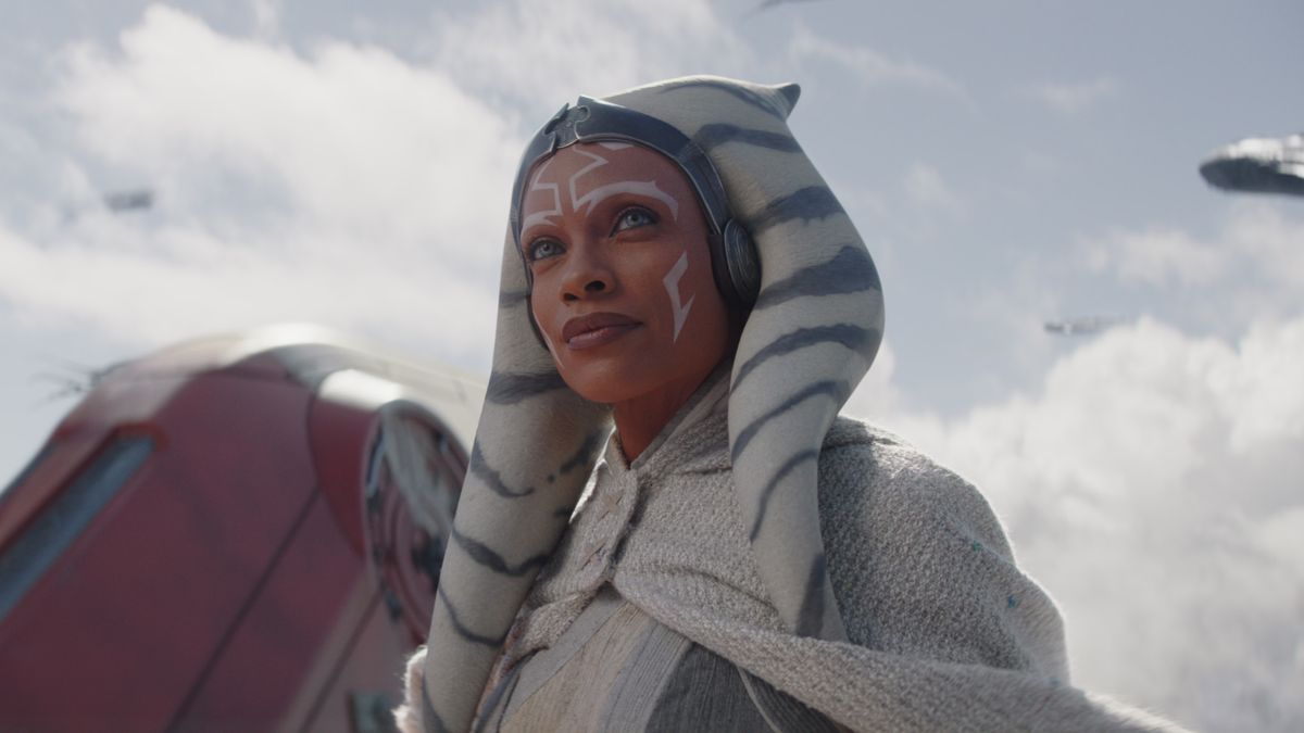 Rosario Dawson as Ahsoka Tano.