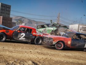 Wreckfest 2 comes out in early access next month, as you can tell by this video of rusty metal making sweet, sweet crumple zone love to other rusty metal