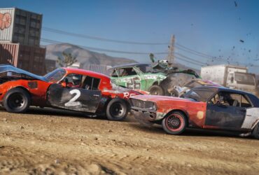 Wreckfest 2 comes out in early access next month, as you can tell by this video of rusty metal making sweet, sweet crumple zone love to other rusty metal