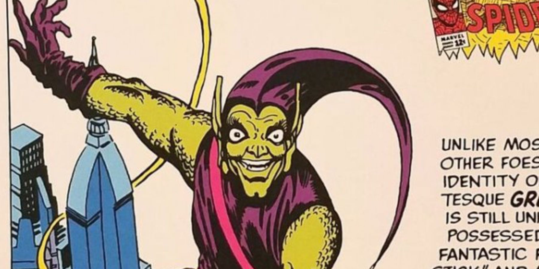 The Green Goblin by Steve Ditko in Amazing Spider-Man