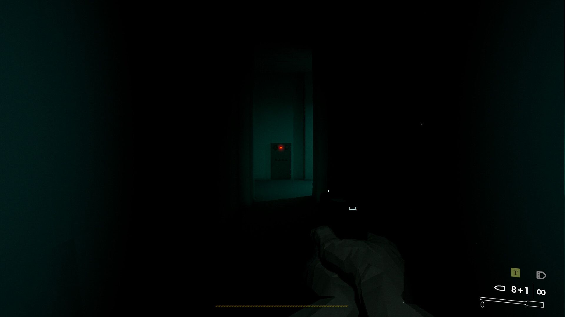 a creepy corridor in hole