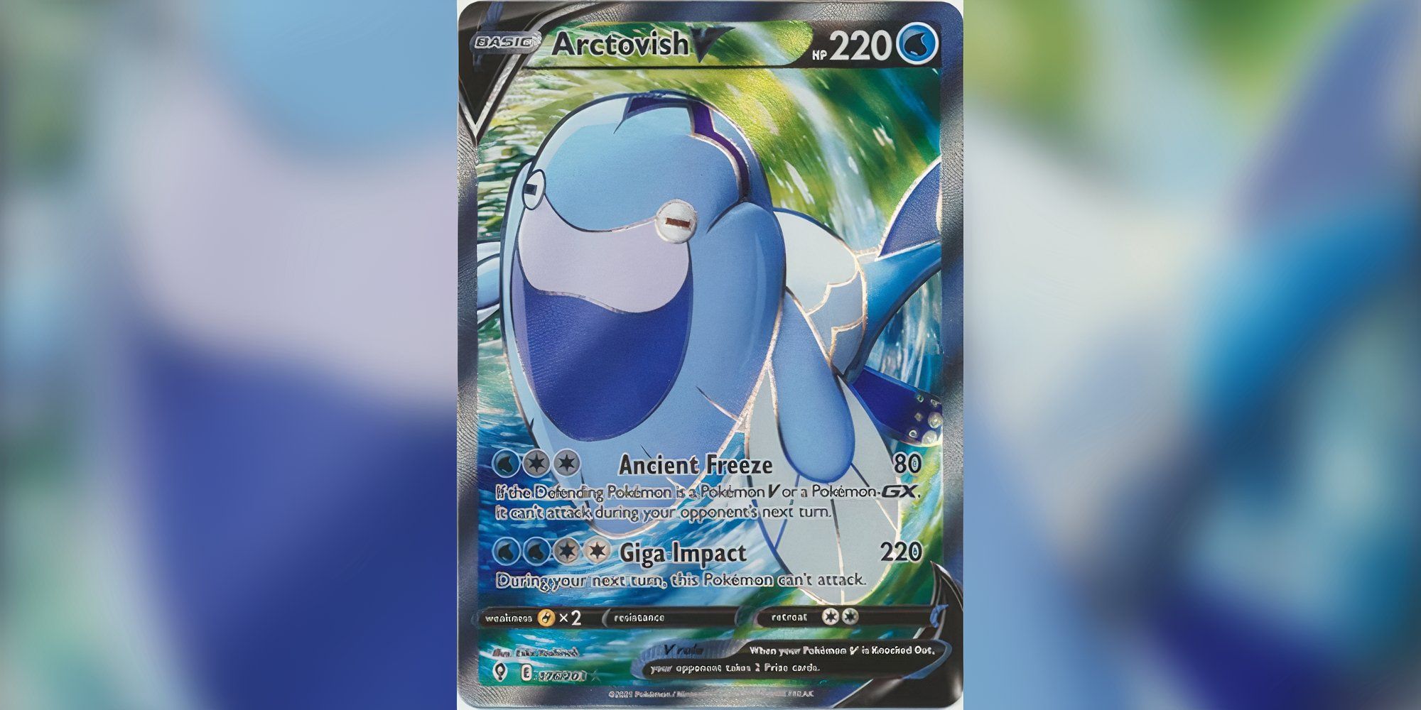 Arctovish Pokemon Card Art