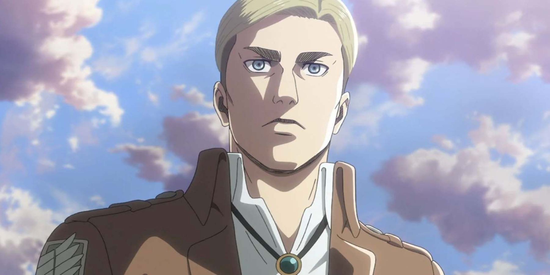 Erwin looking towards camera with cloud sky in background