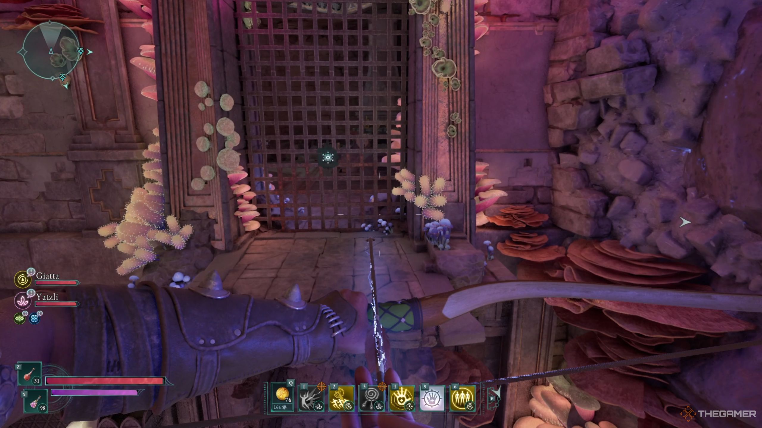 Avowed door that opens everything in Shatterscarp Pargrun Cache.