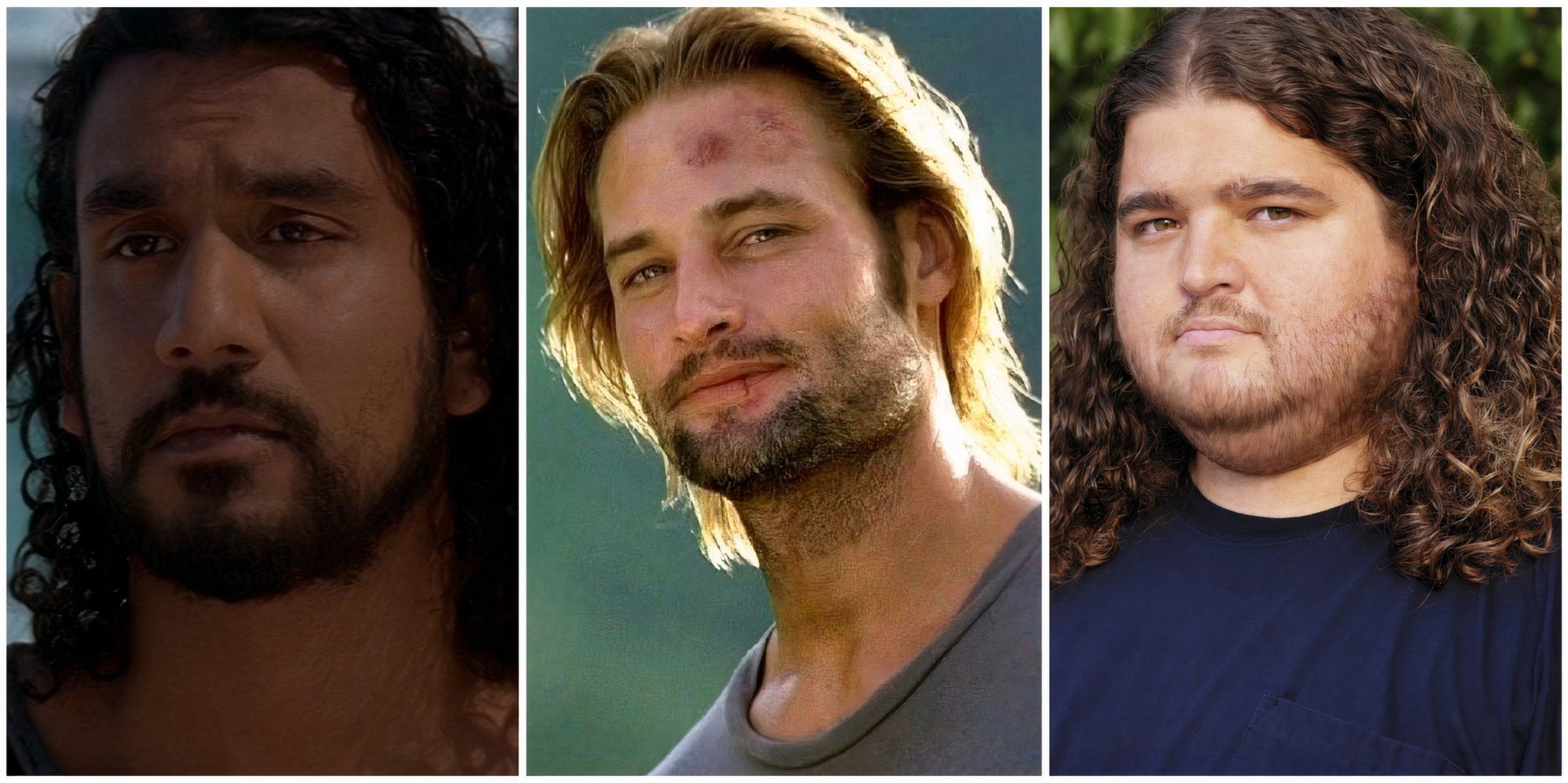 sayid, sawyer, and hurley