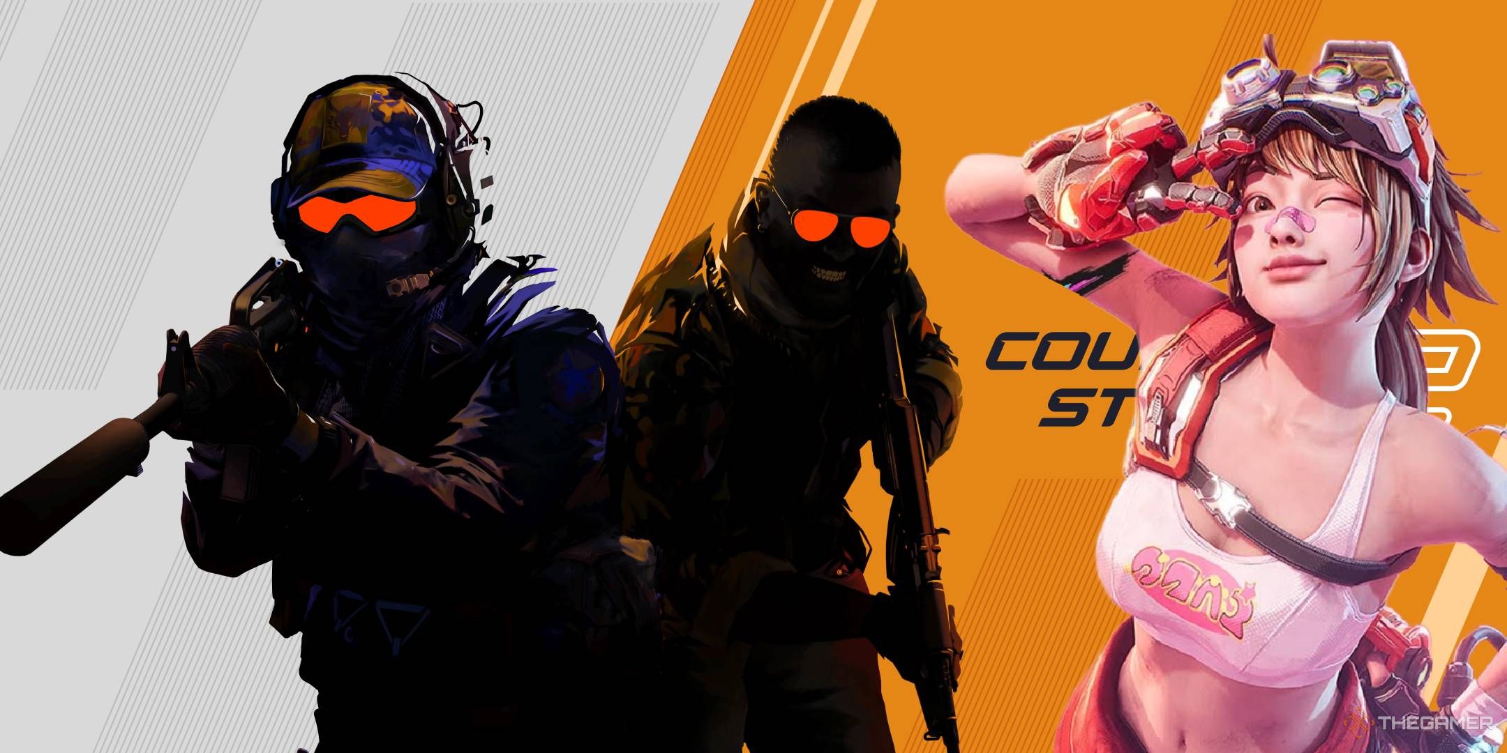 Counter-Strike operators with Fragpunk lancer next to them