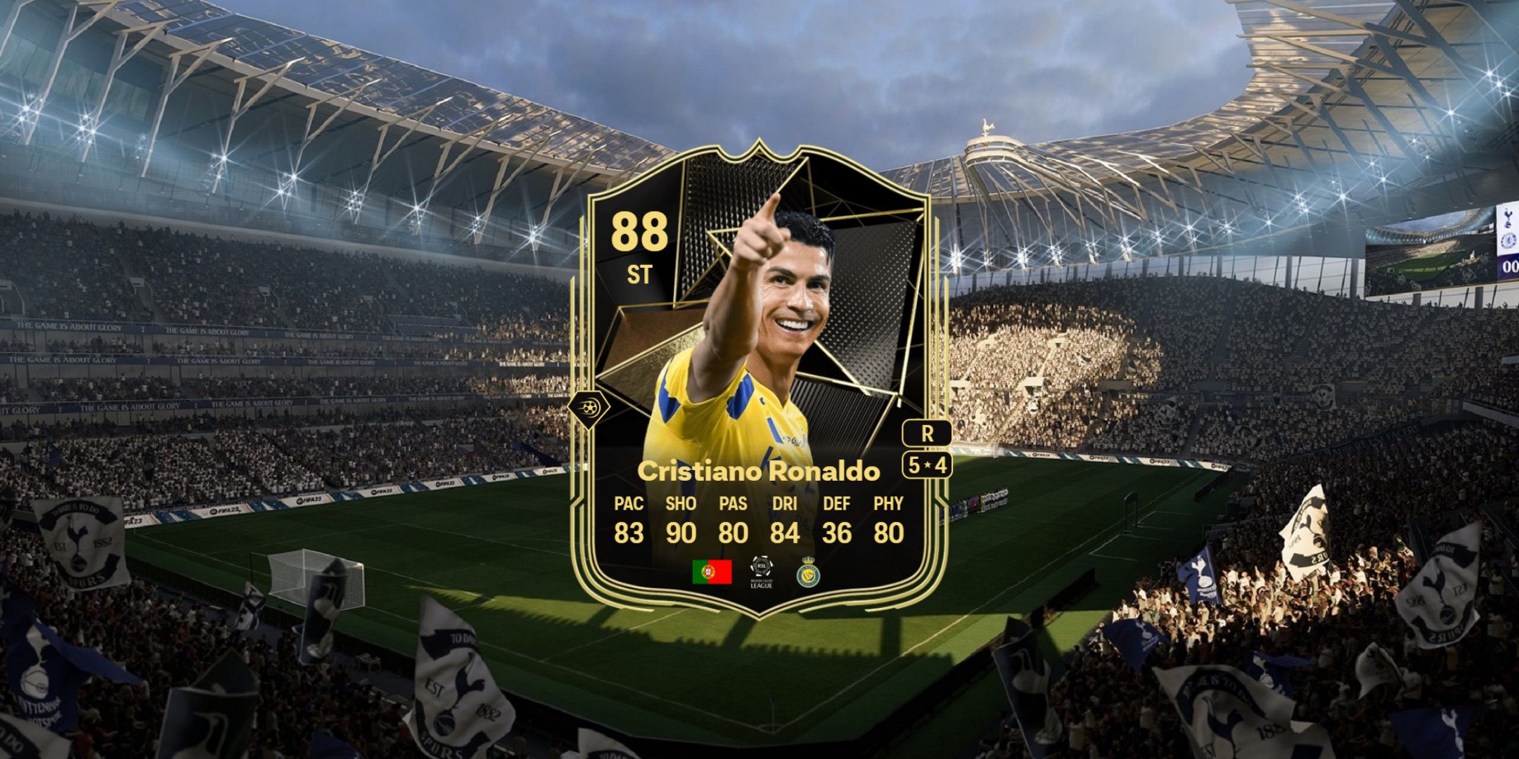 Cristiano Ronaldo's card in EA Sports FC 25.-1