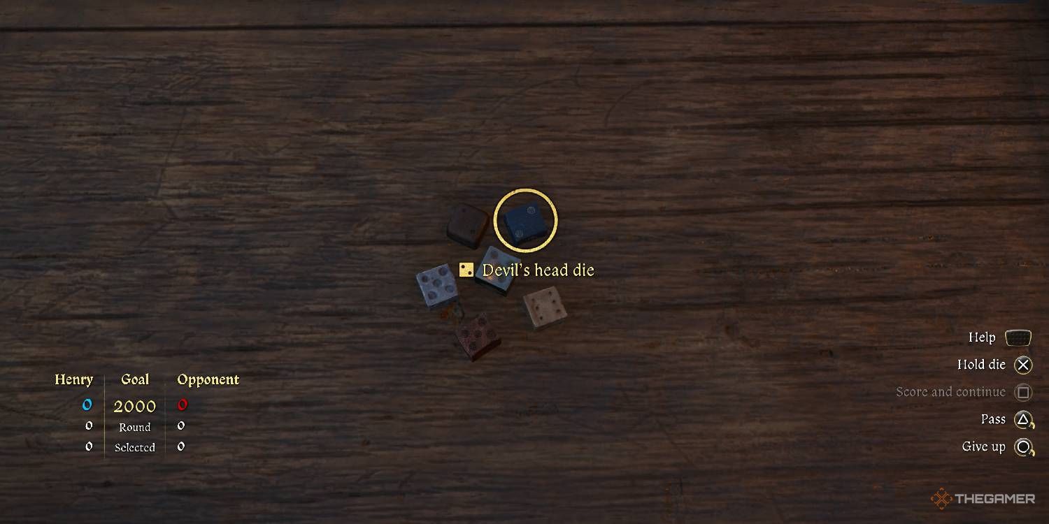 Devil's Head Die from Kingdom Come: Deliverance 2.