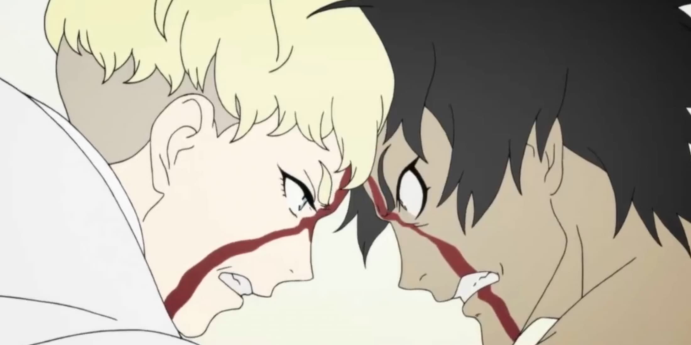 Akira and Ryo in Devilman Crybaby