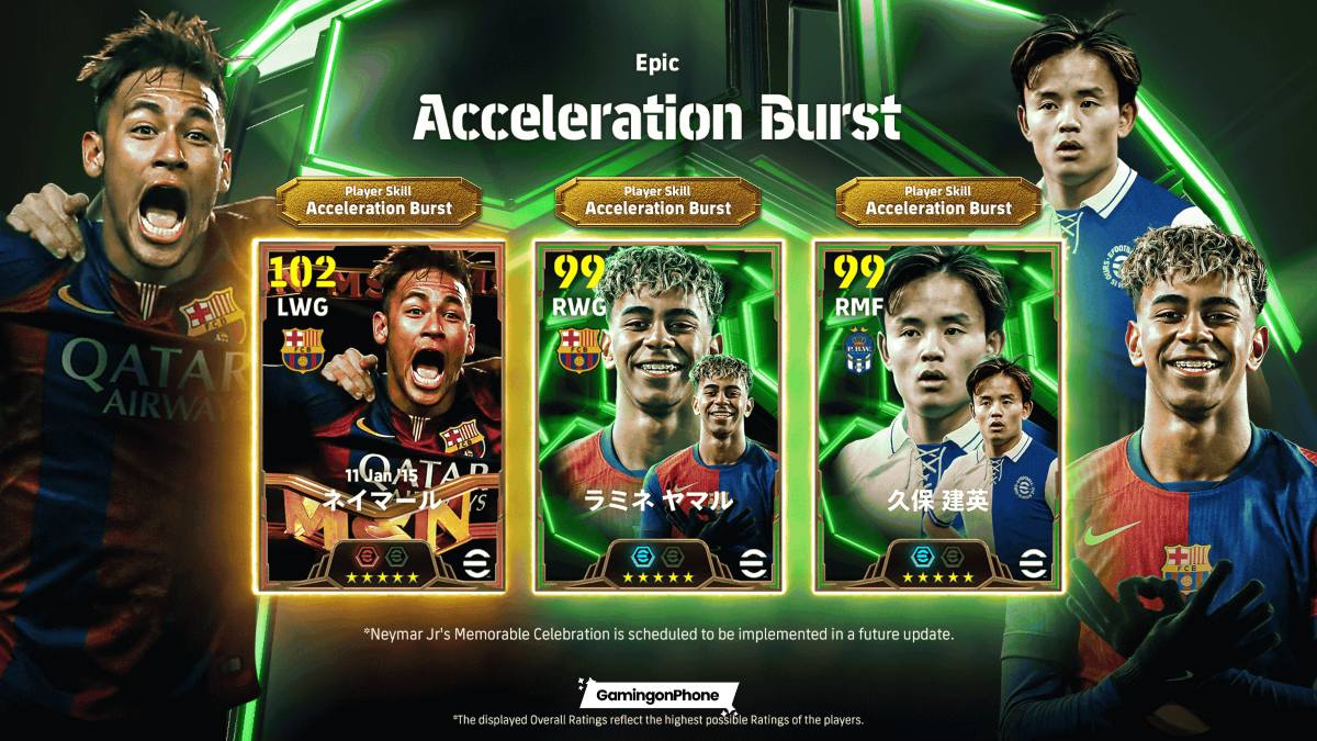 Acceleration Burst eFootball 2025