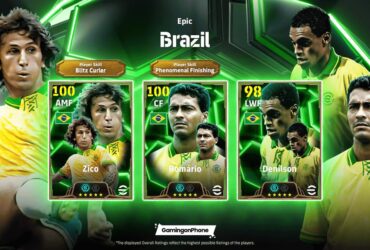 eFootball 2025 Epic Brazil pack