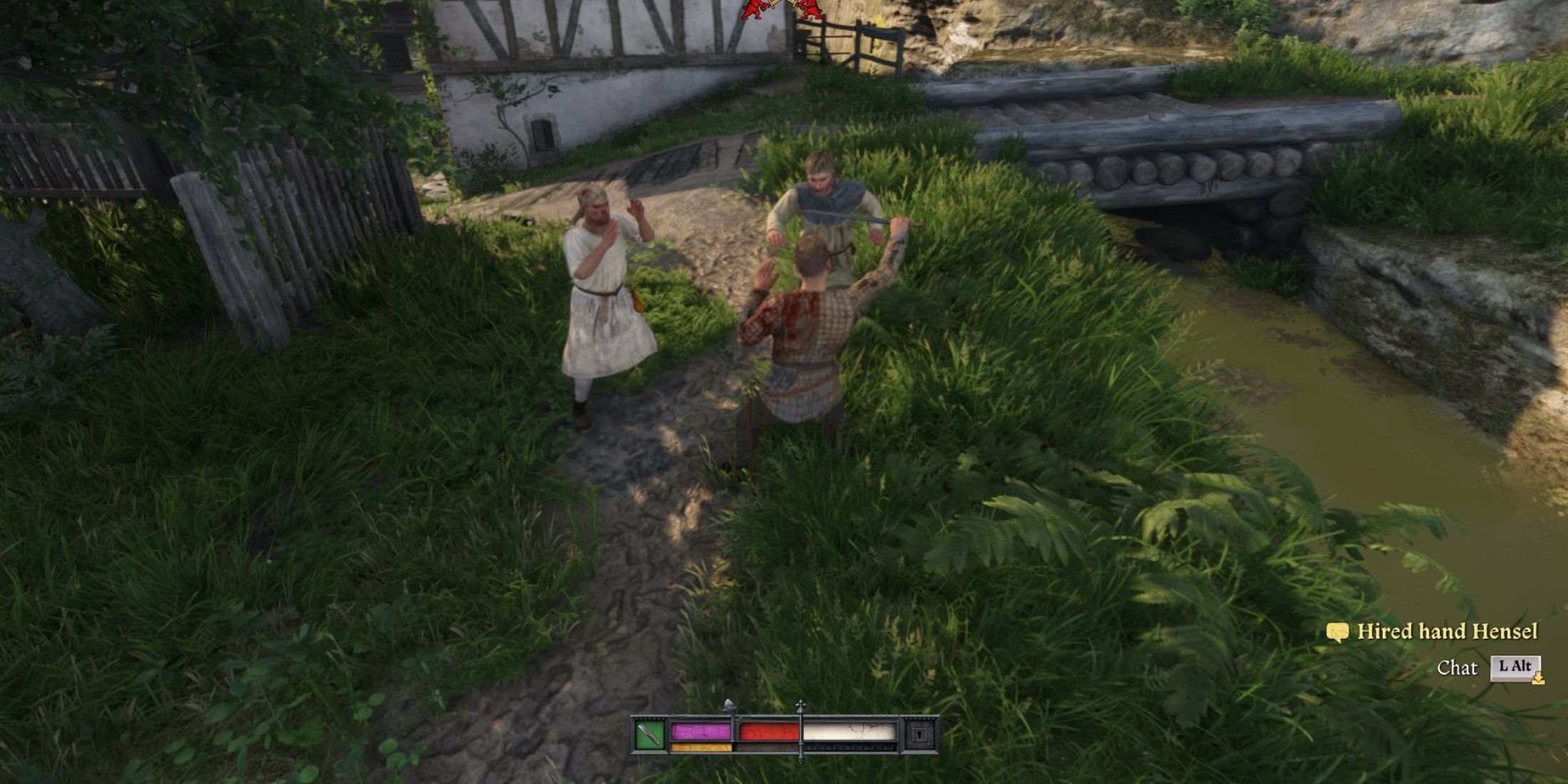 fighting multiple enemies in kingdom come deliverance 2