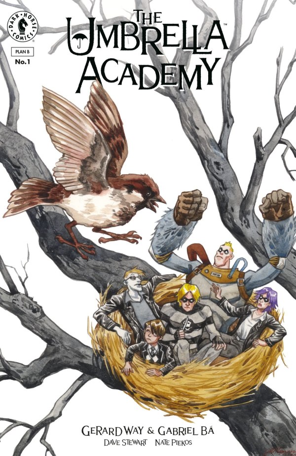 Cover art for The Umbrella Academy: Plan B #1.