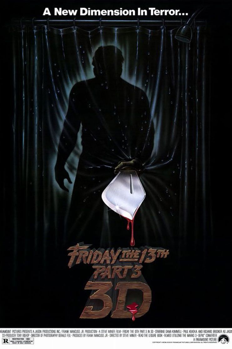 Friday the 13th Part III Movie Poster