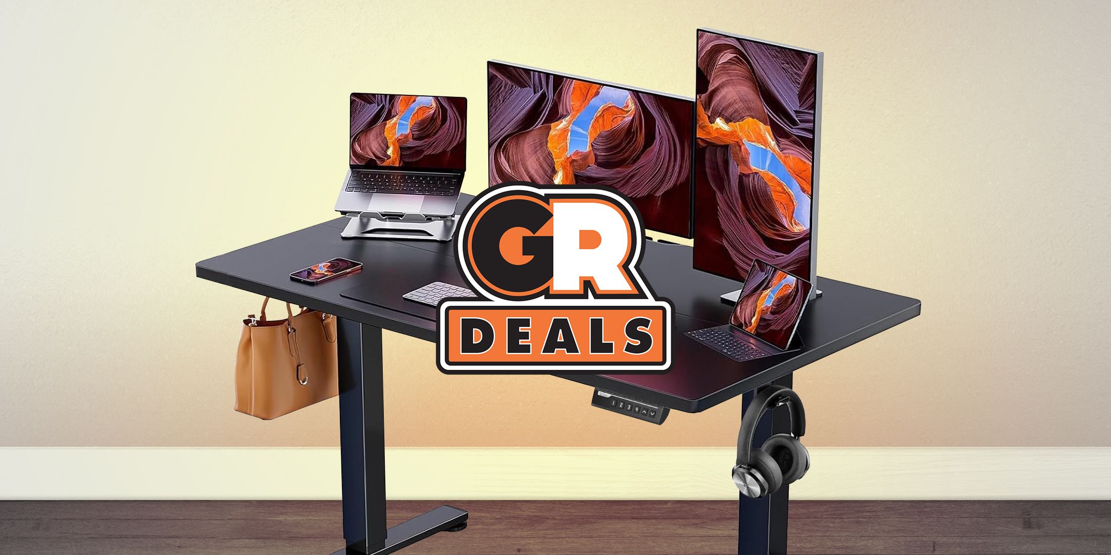 Grab This ErGear Height Adjustable Desk Now At 38% Off