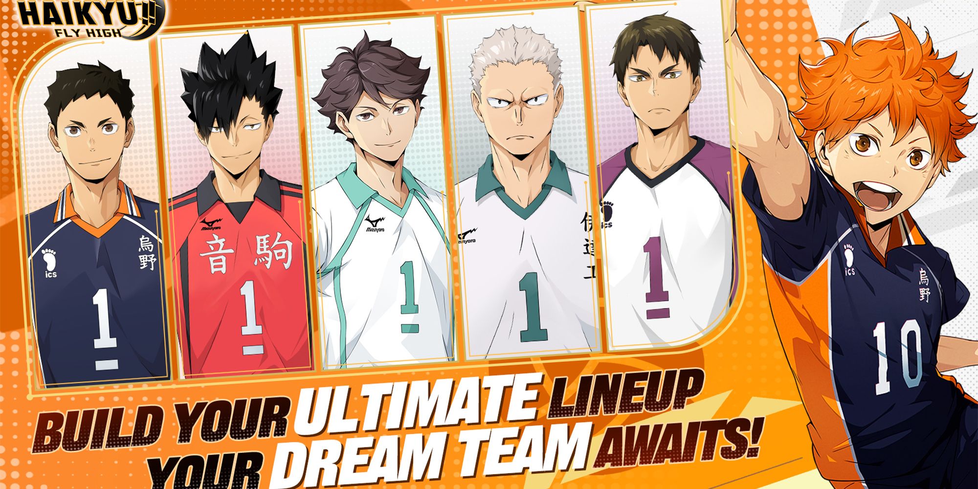 Haikyu Mobile Game Team Building