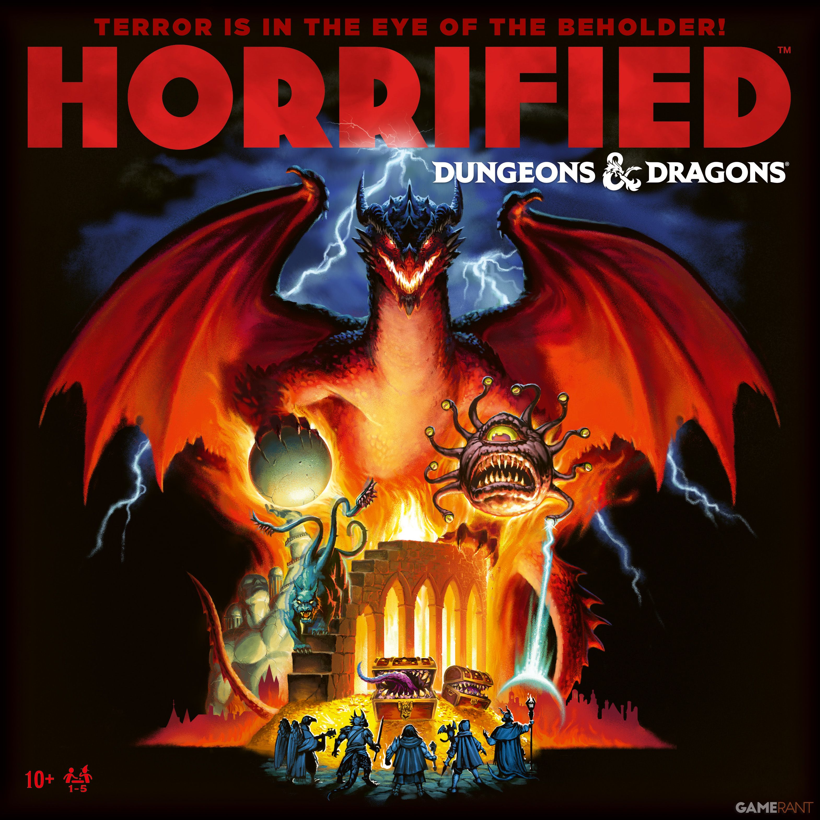 Horrified Dungeons and Dragons cover artwork