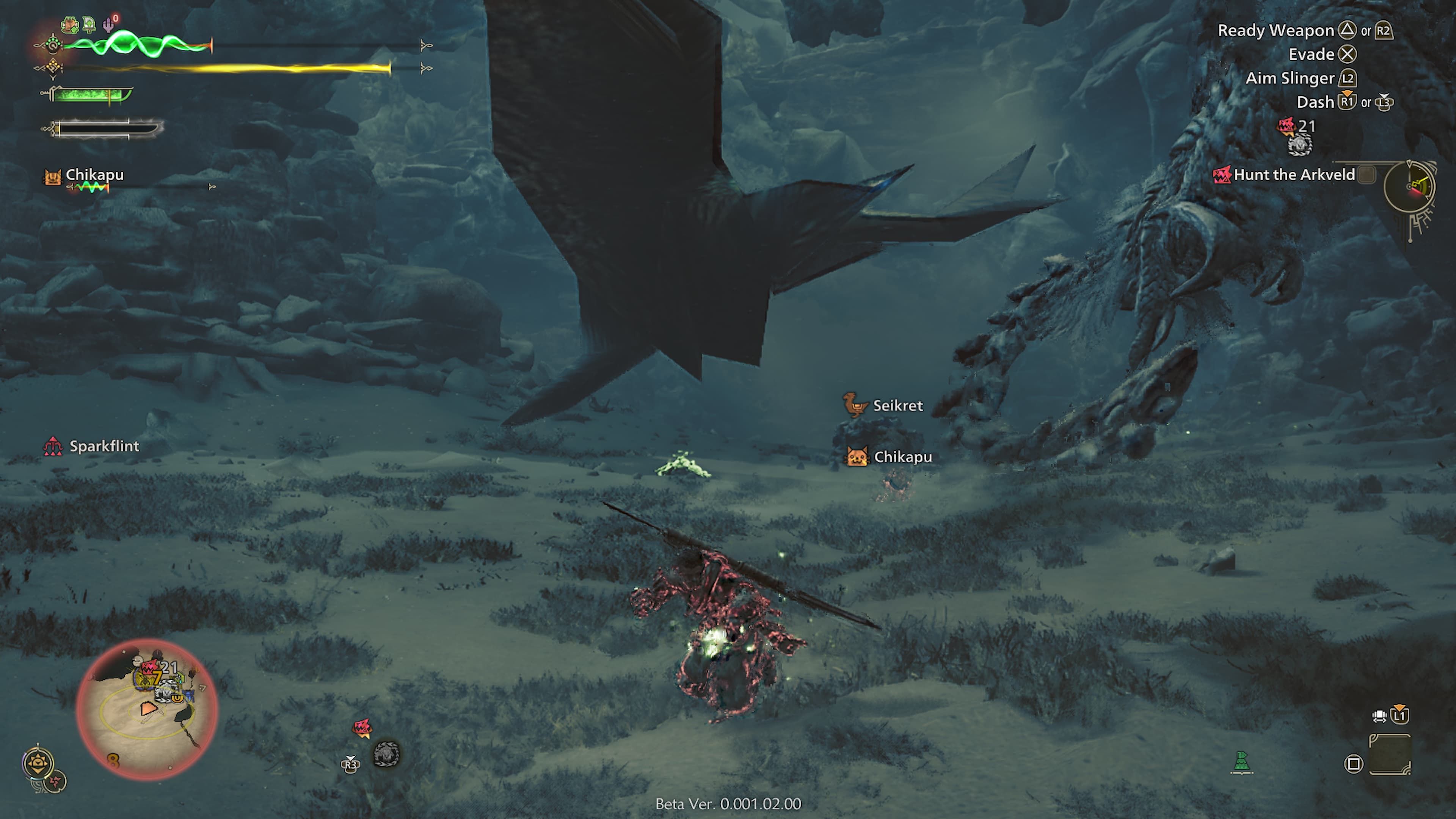 Bugged monster in MH Wilds