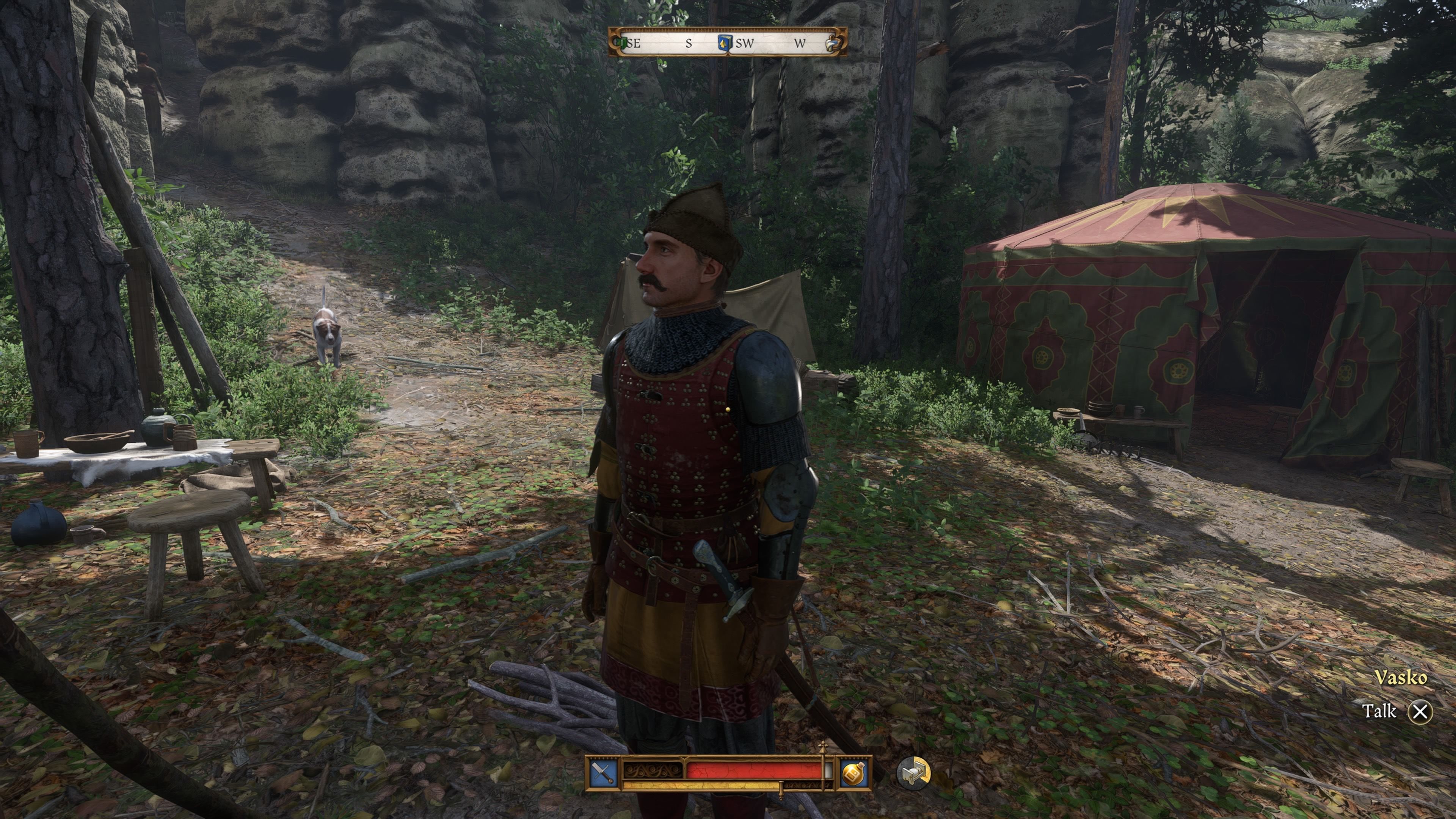 Kingdom Come: Deliverance 2 Image of Vasko the Cuman in Nomad Camp.