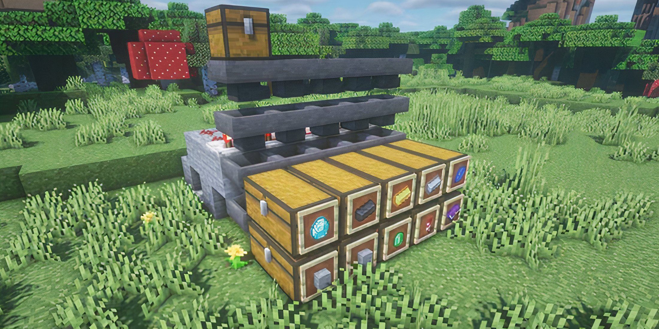 Item Sorter In Minecraft