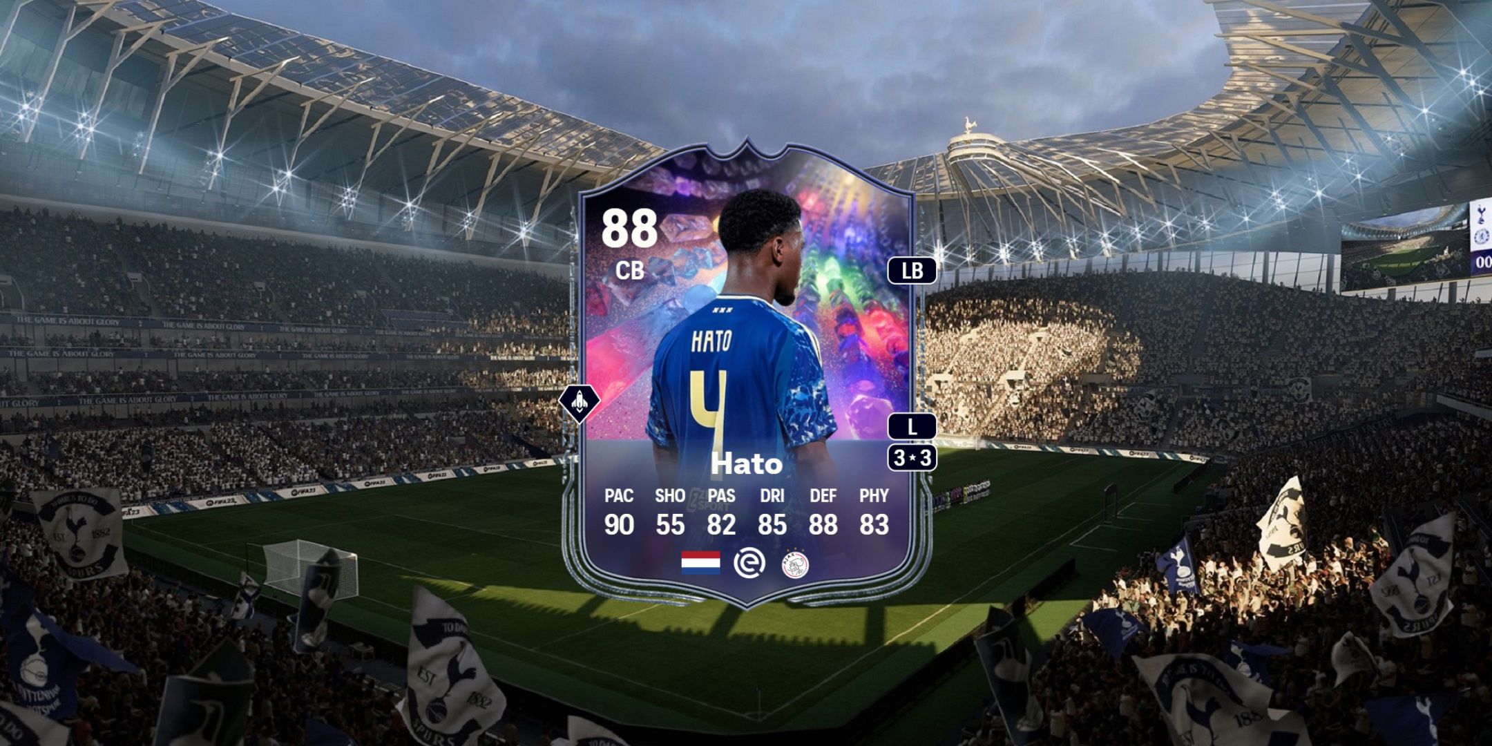 Jorel Hato's card in EA Sports FC 25.