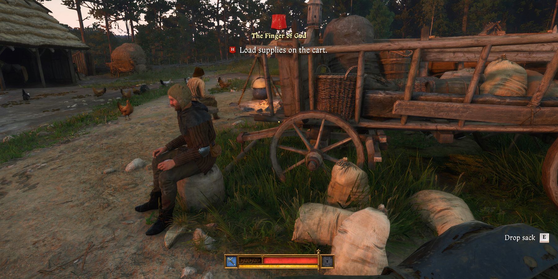 Kingdom Come Deliverance 2 Load the Cart Finger of God