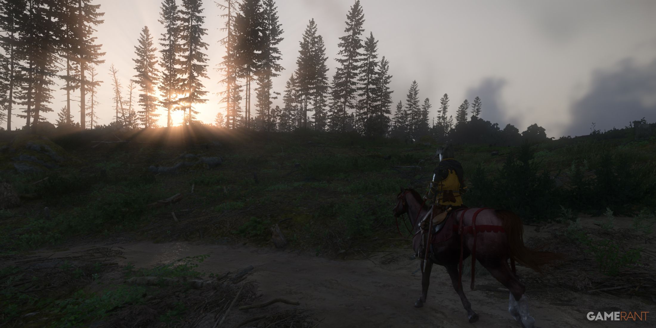 Kingdom Come Deliverance 2 - Henry Riding Into the Sunset