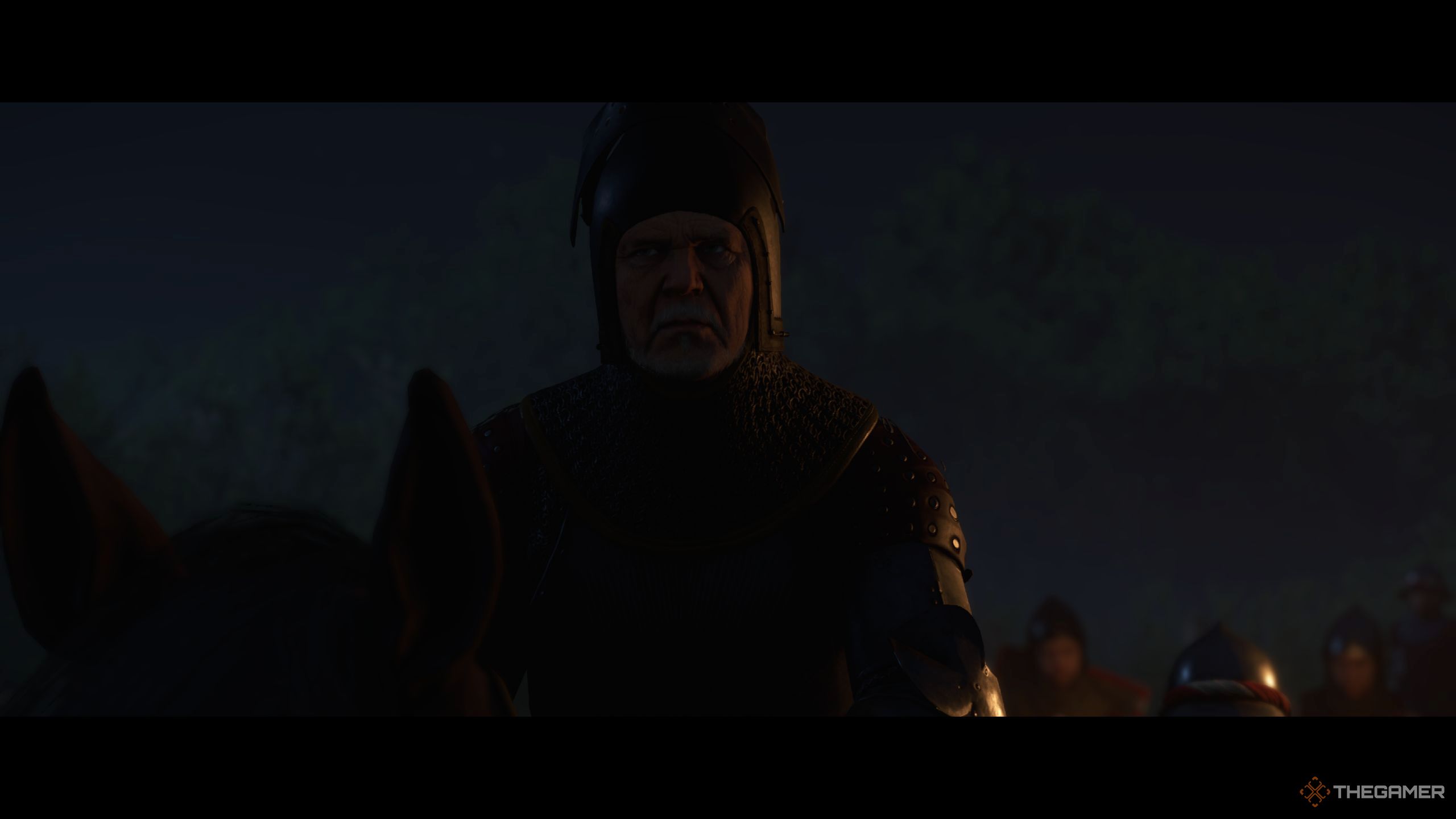 In-game cutscene featuring Otto Von Bergow.