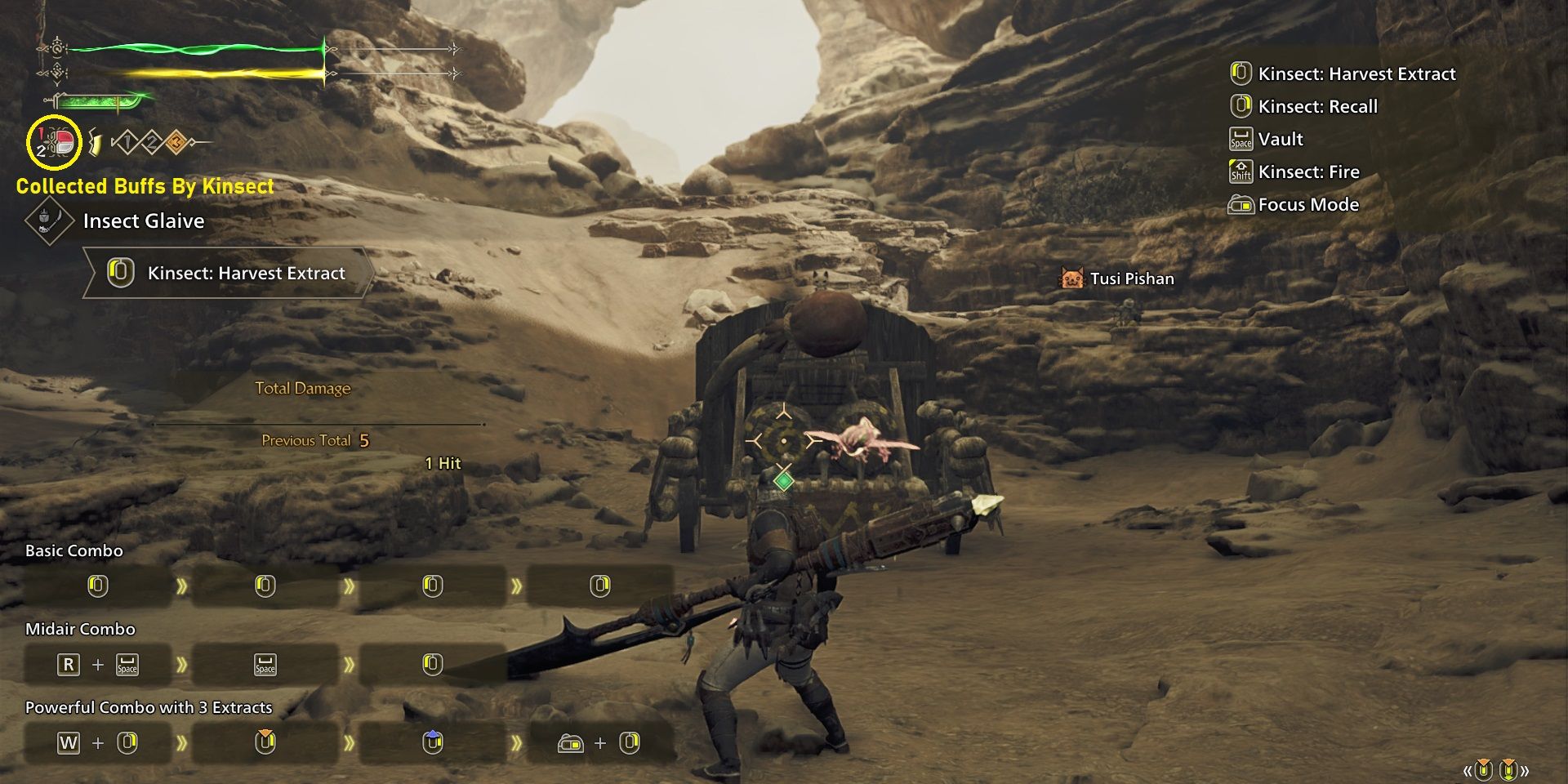 Kinsect Collected Buffs - Monster Hunter Wilds