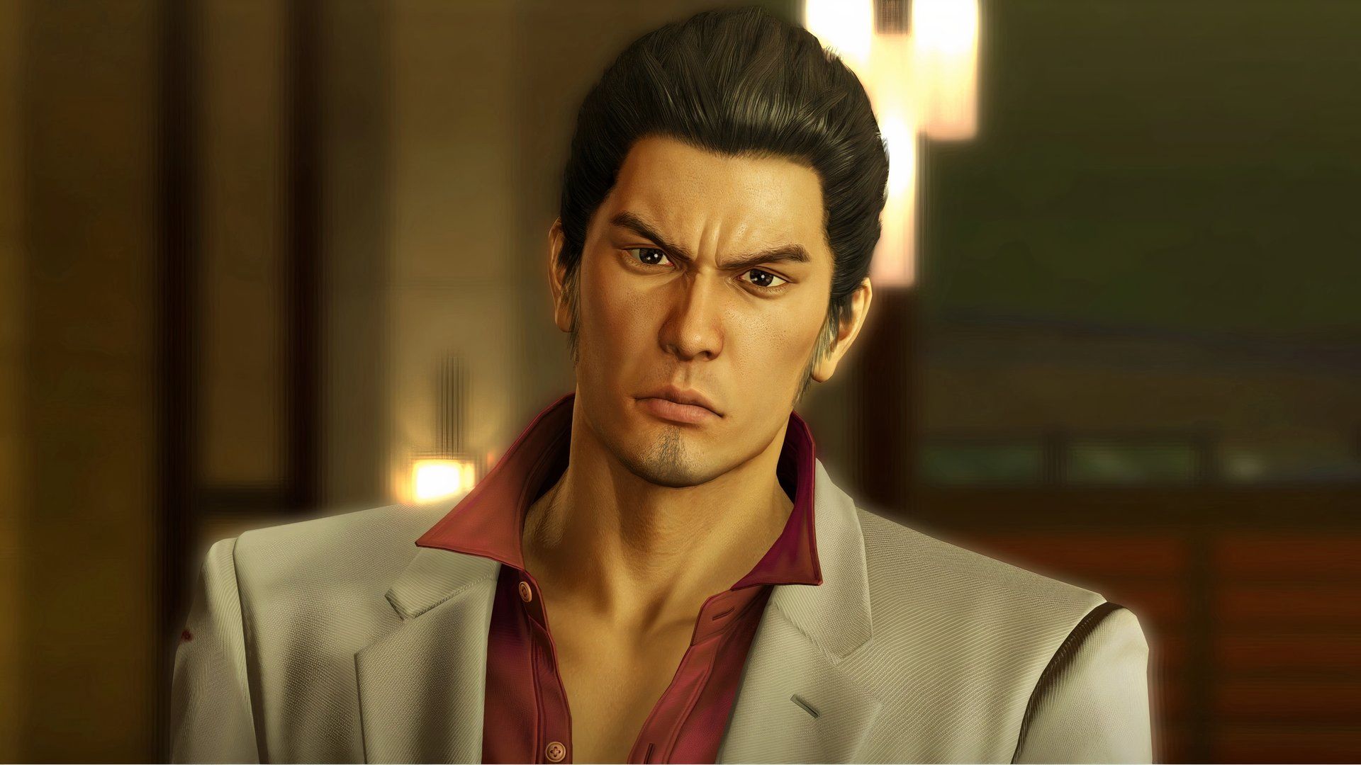 Kazuma Kiryu in the original Yakuza game from 2006.