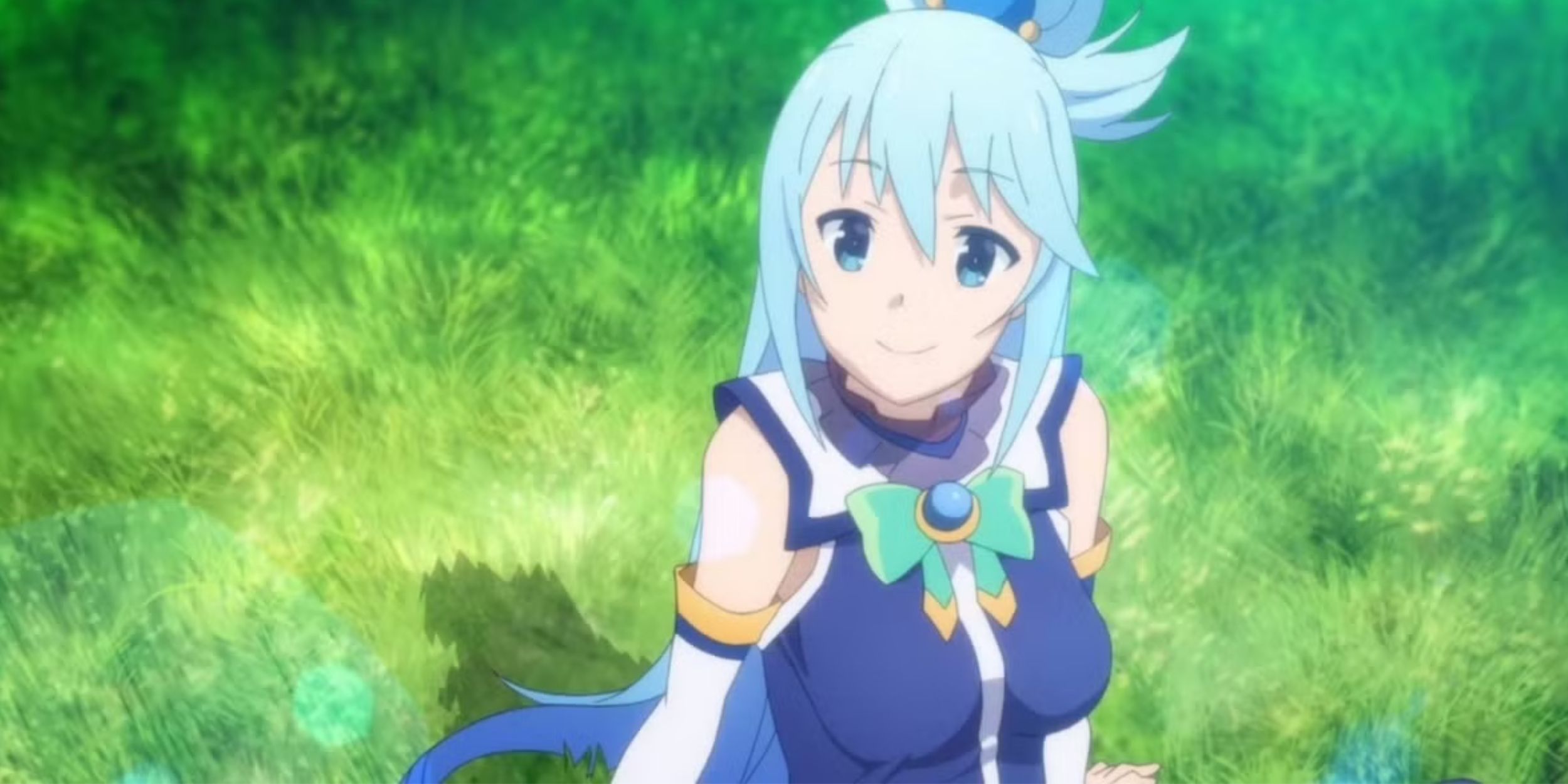 Aqua from Konosuba.