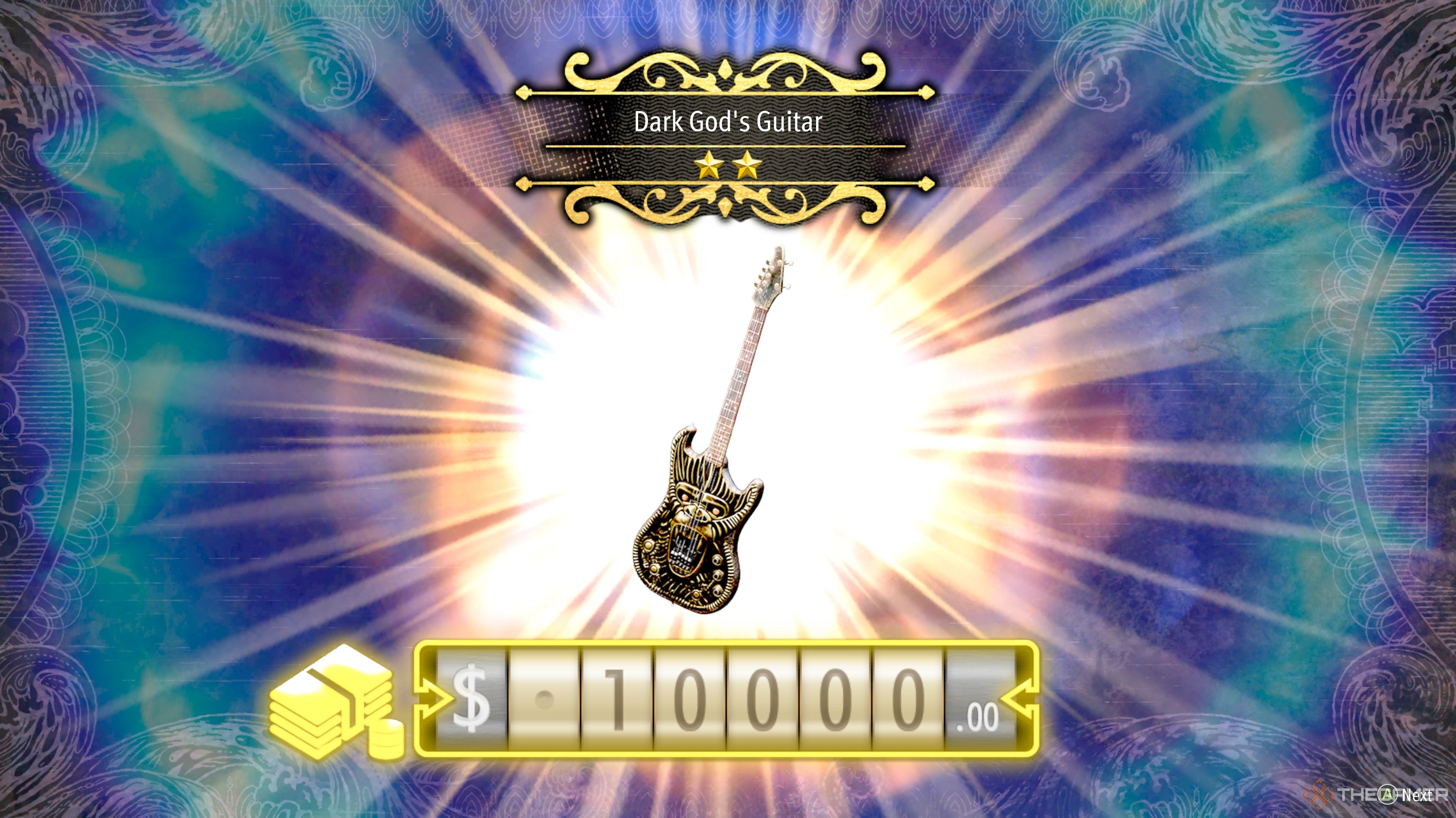 The Dark God's Guitar in Like A Dragon: Pirate Yakuza In Hawaii.