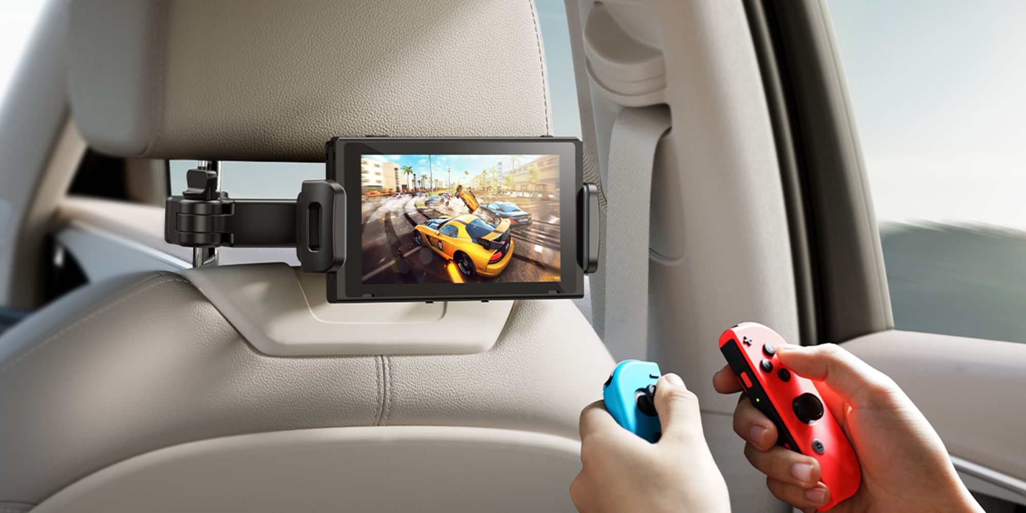 Lamicall Extendable Car Headrest Tablet