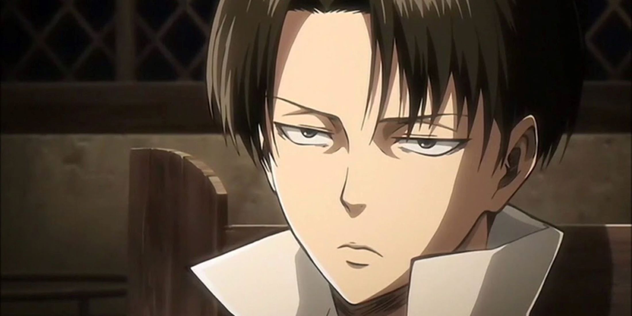 Levi Ackerman looking bored 