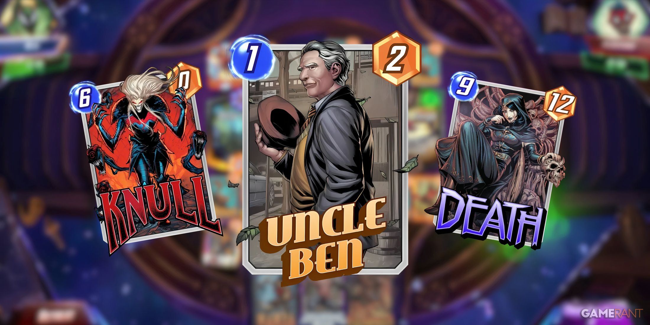 uncle ben deck cards in marvel snap.