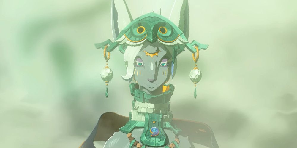 A close-up of Mineru in The Legend of Zelda: Tears of the Kingdom.