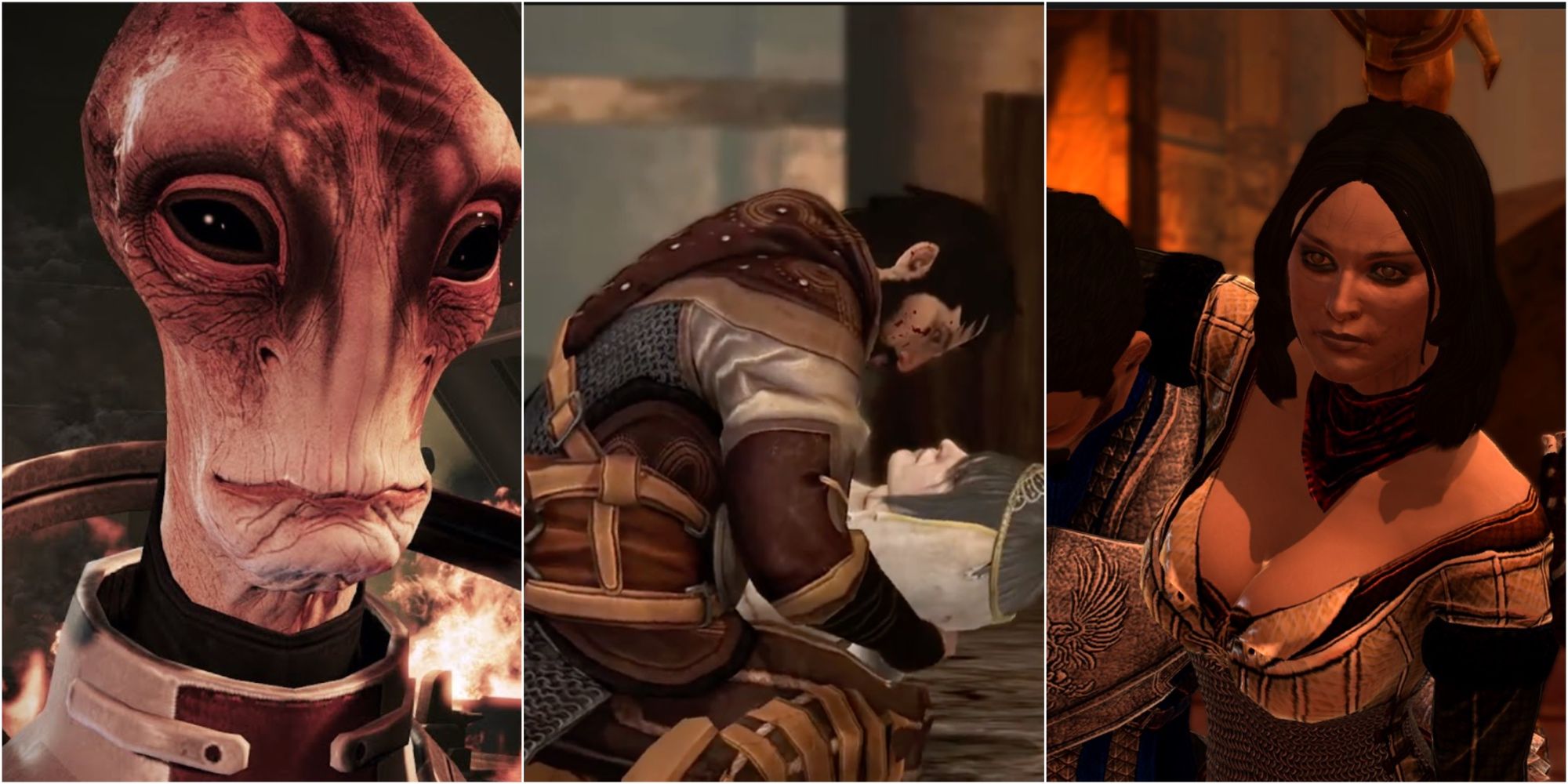 Mordin, Hawke and Bethany 