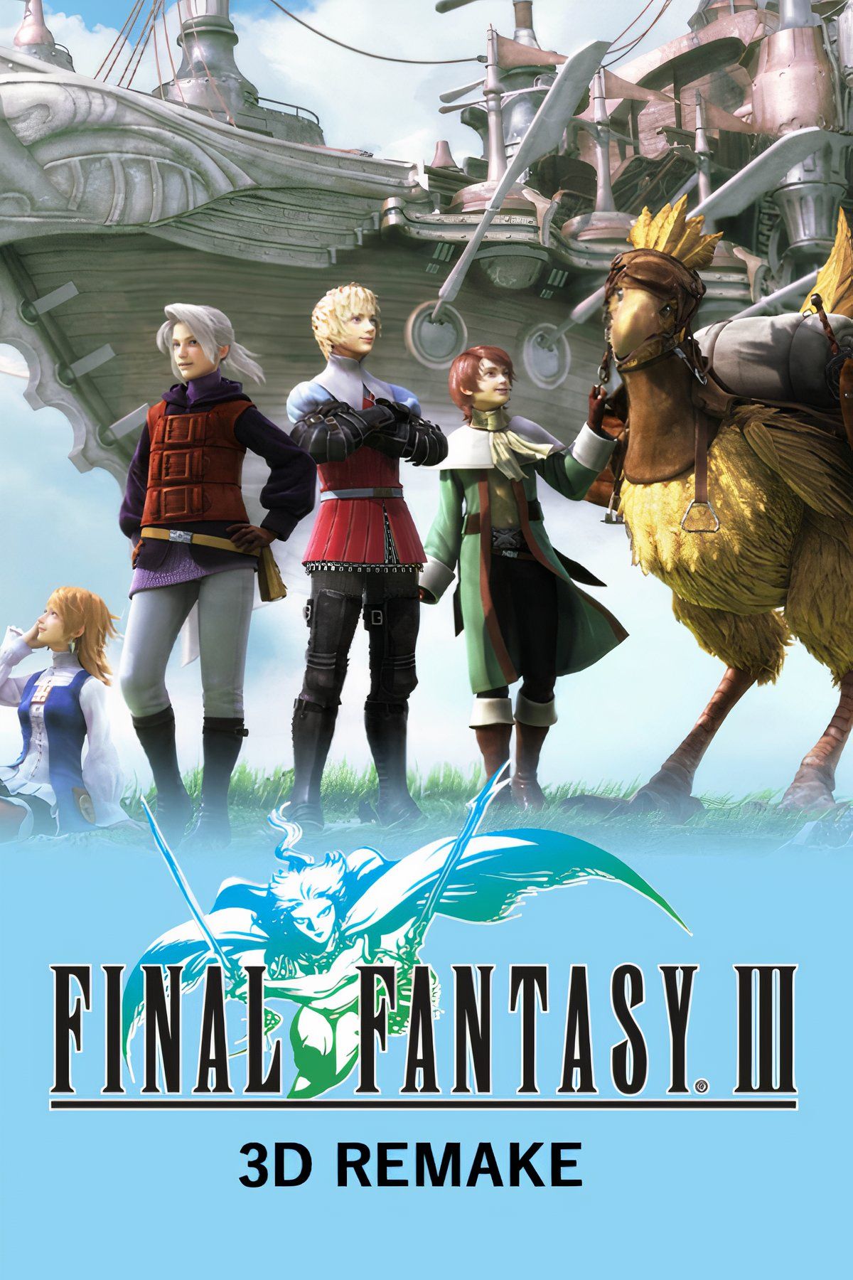 Final Fantasy 3 (3D Remake) Tag Page Cover Art