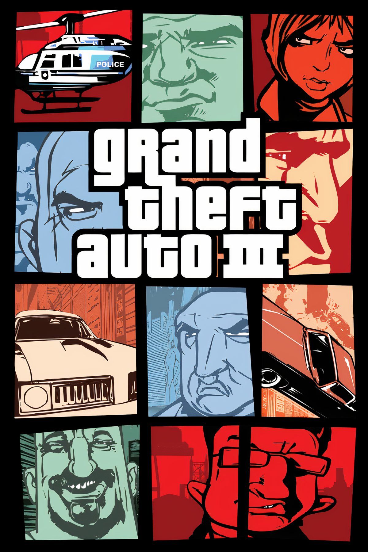 Grand Theft Auto 3 Tag Page Cover Art