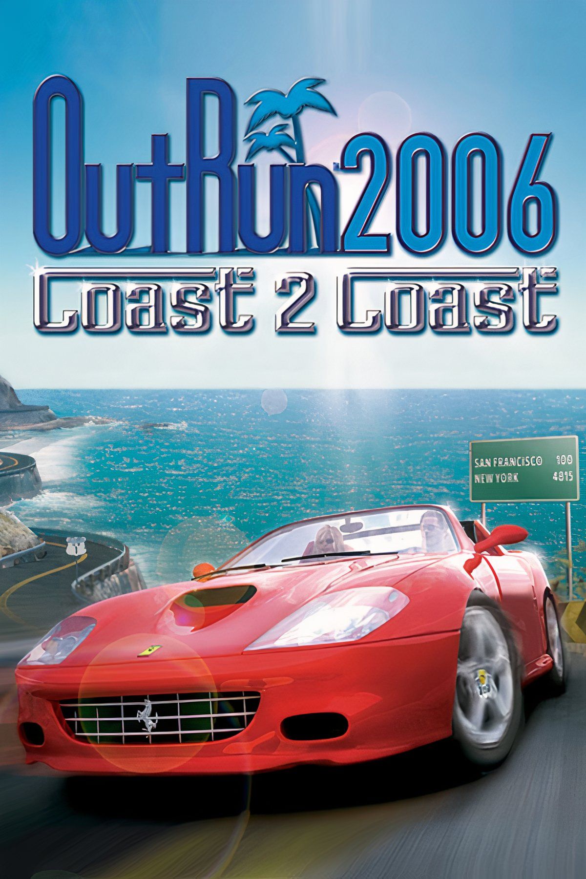 OutRun 2006: Coast 2 Coast Tag Page Cover Art