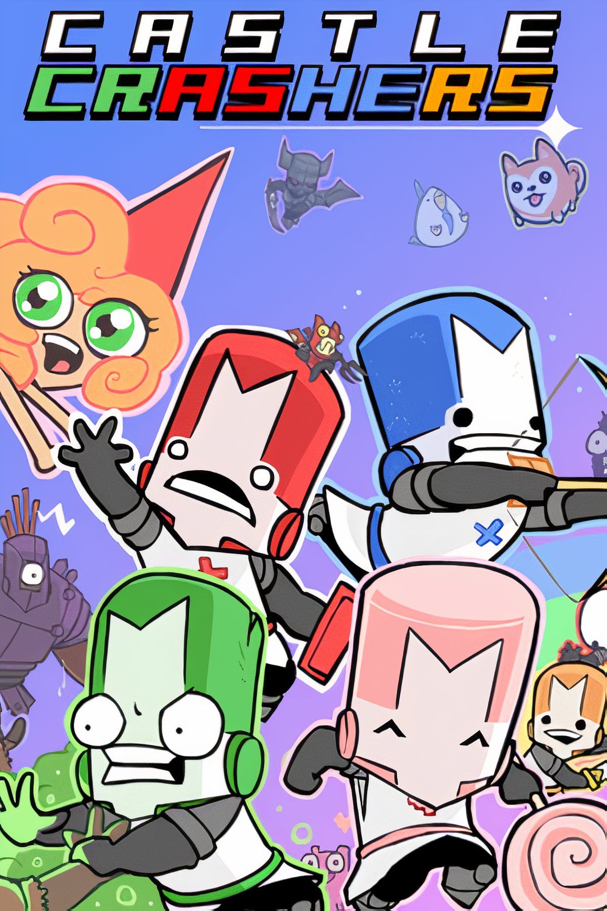 Castle Crashers Tag Page Cover Art