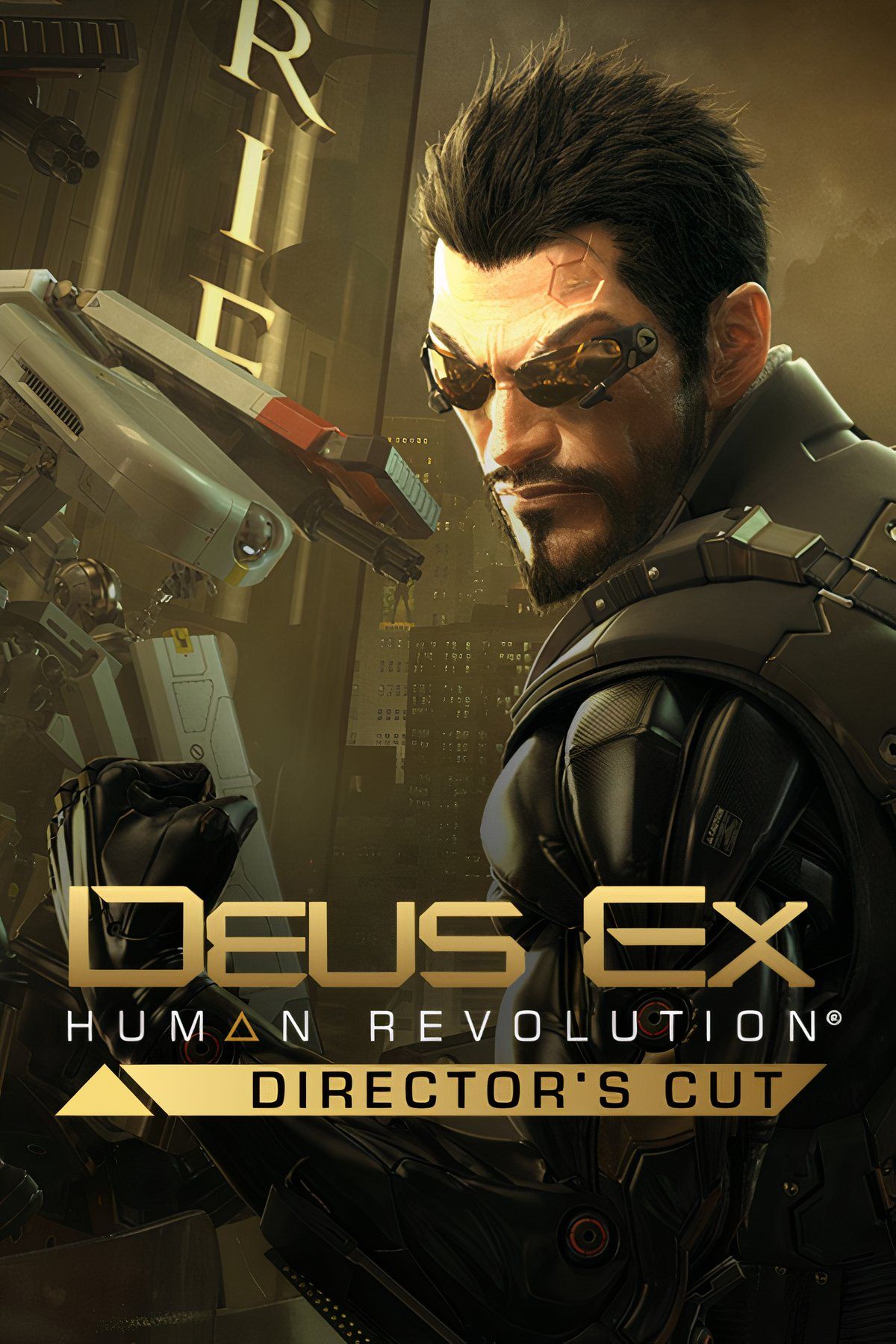 DEUS EX HUMAN REVOLUTION Tag Page Cover Art