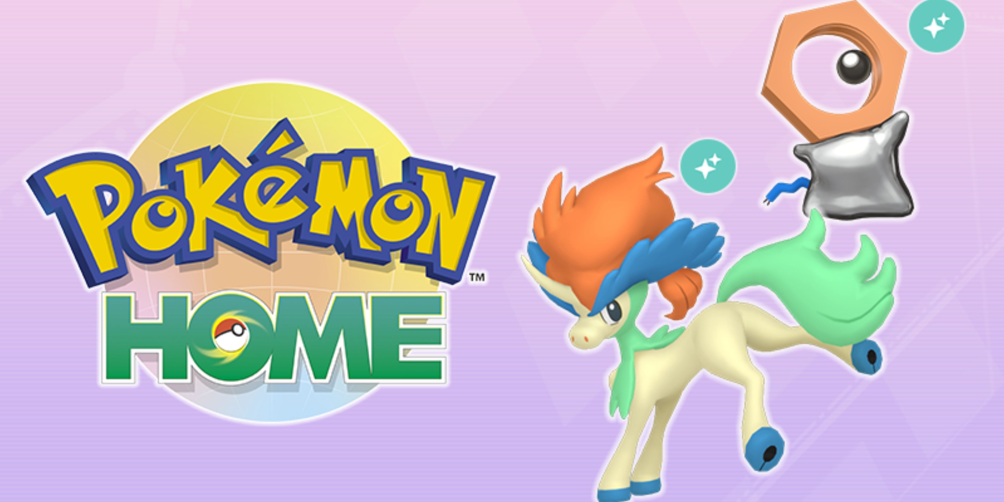 shiny keldeo and meltan in pokemon home.