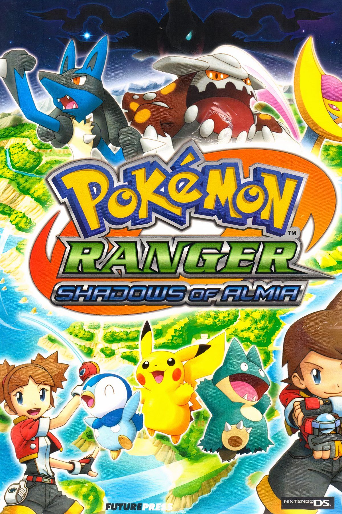 Shadows Of Almia pokemon ranger Tag Page Cover Art