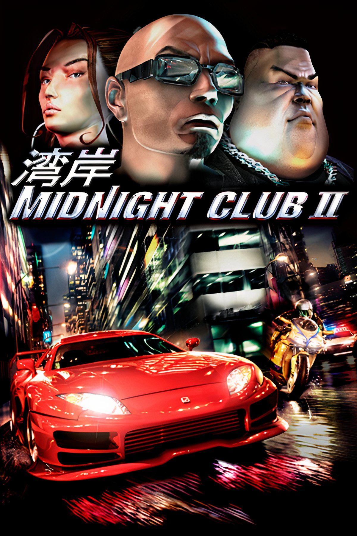 Midnight Club 2 Tag Page Cover Art