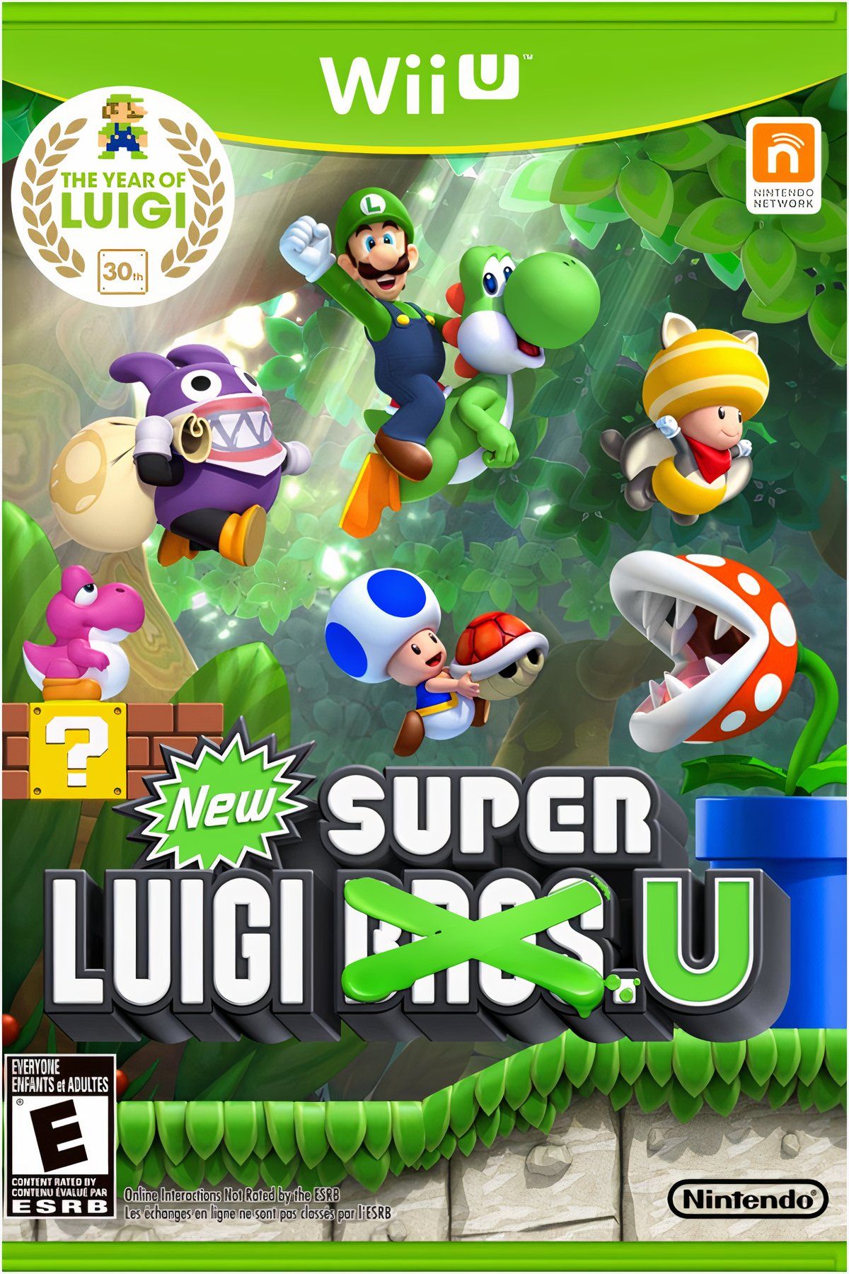 New Super Luigi U Tag Page Cover Art