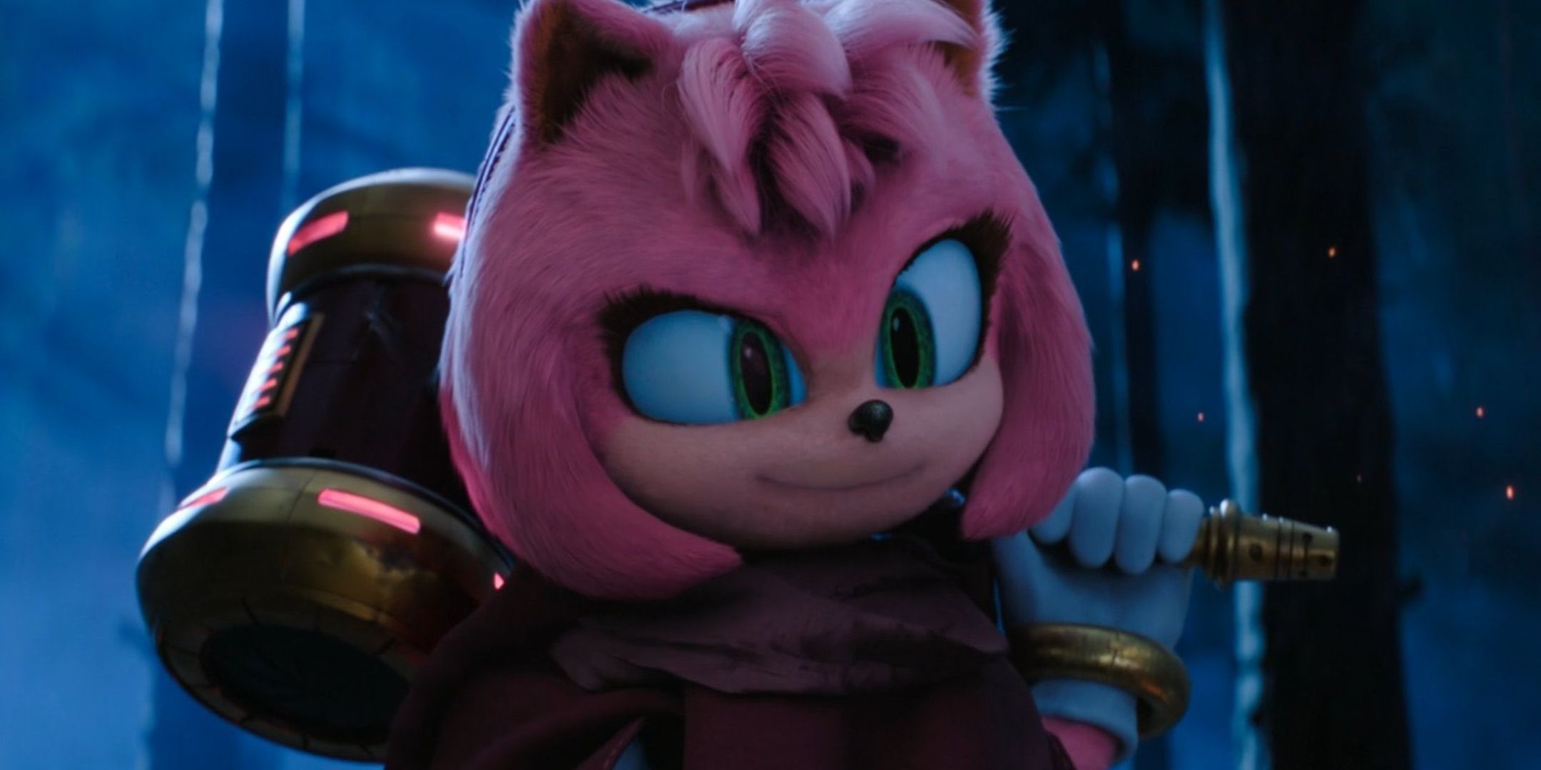 Amy Rose in Sonic The Hedgehog 4. 