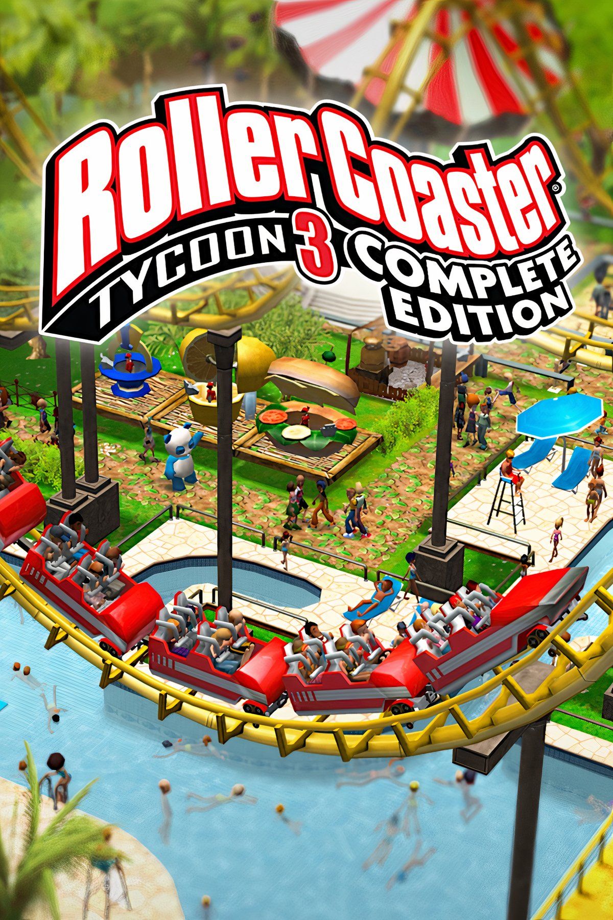 RollerCoaster Tycoon 3 Tag Page Cover Art