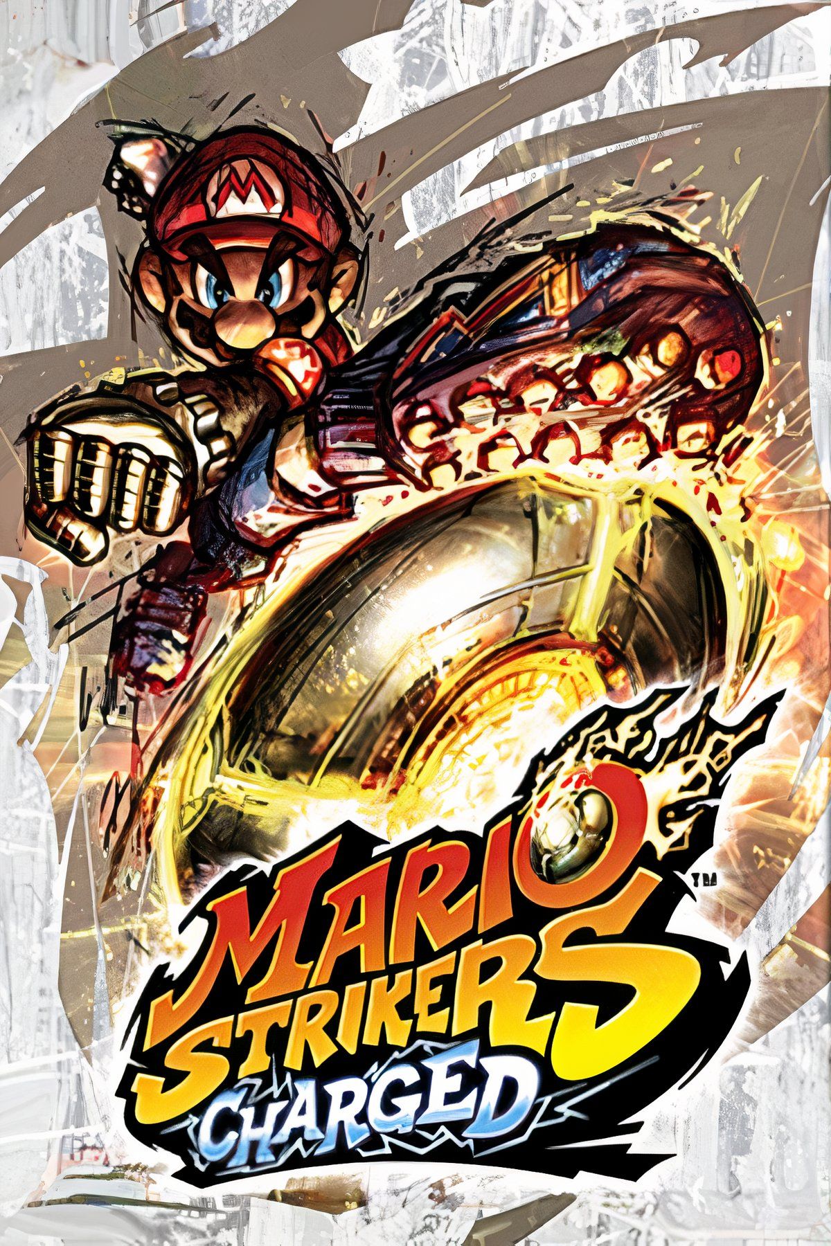 Mario Strikers Charged Tag Page Cover Art