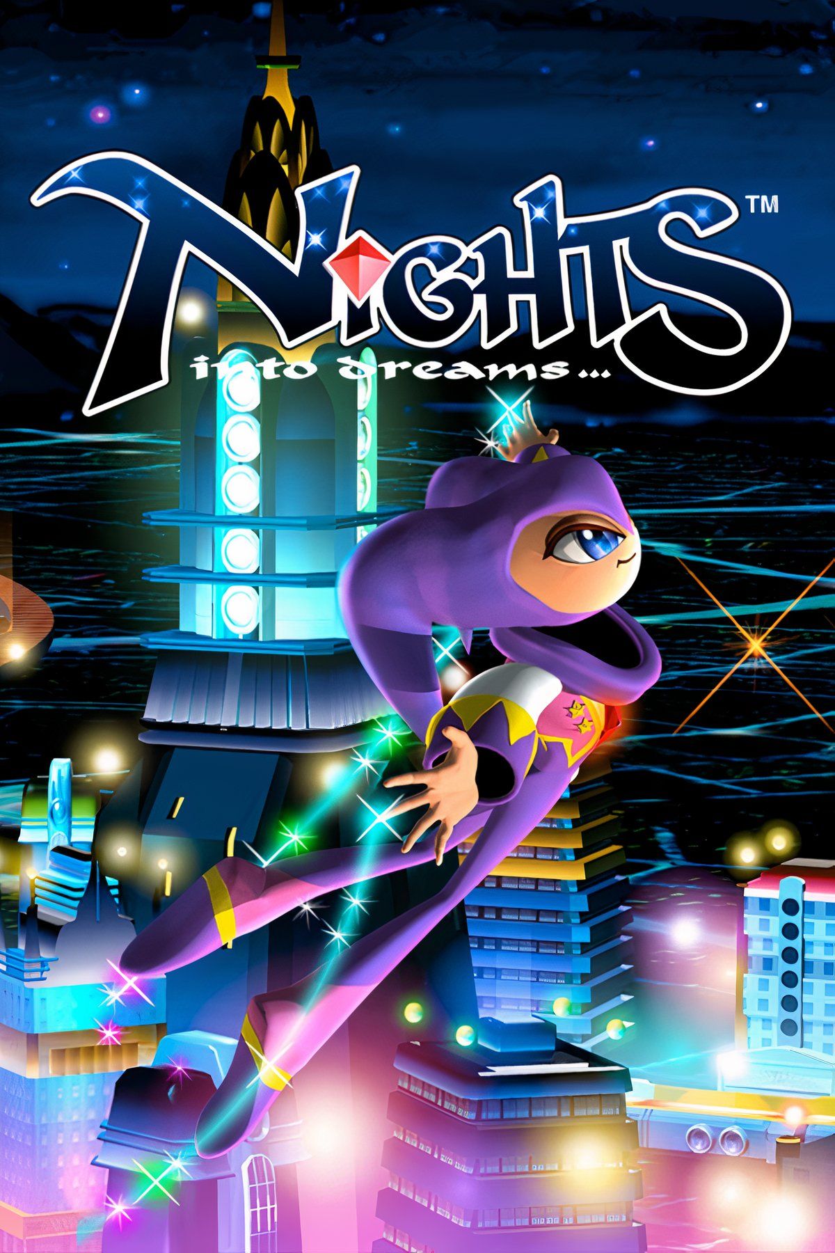 NiGHTS Into Dreams Tag Page Cover Art